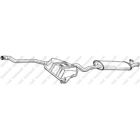 Endschalldämpfer 290-207 für FIAT