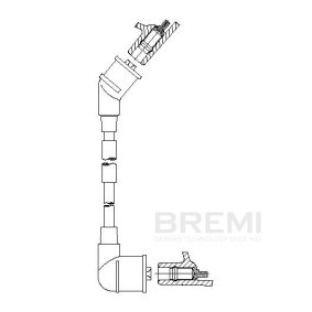 BREMI 327/32 Tändkablar HYUNDAI ACCENT 1 (X-3) 1.3 60 hk Bensinmotor