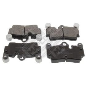 MAPCO 6642 Bromsbelägg PORSCHE Cayenne (9PA)