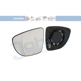 JOHNS 60 10 37-81 Spejlglas RENAULT CAPTUR