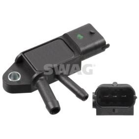 SWAG 60 10 3173 Sensor de presión gas de escape SUZUKI Grand Vitara 2 SUV (JT, TE, TD) 1.9 129 cv Gasoleo