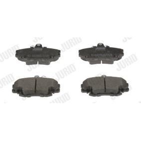 JURID 571526D Bromsbelägg DACIA SANDERO 1.5 65 hk Diesel