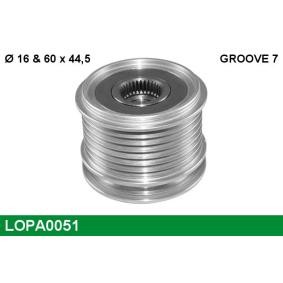 LUCAS LOPA0051 Freilauf Lichtmaschine MERCEDES-BENZ C-Klasse Sportcoupe (CL203) 1.8 122 PS Otto