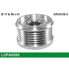 LUCAS LOPA0095 Lichtmaschine, Ersatzteile ALFA ROMEO SPIDER (939) 2.0 163 PS Diesel