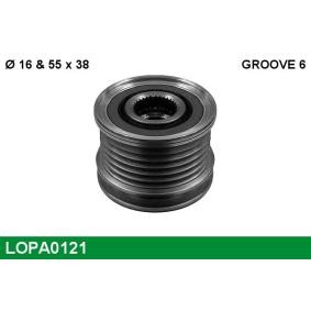 LUCAS LOPA0121 Polea del alternador MINI Paceman (R61) 1.6 116 cv Motor otto