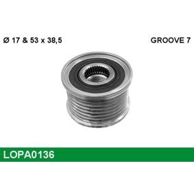 LUCAS LOPA0136 Ricambi alternatore RENAULT SCÉNIC IV (J9_) 1.6 130 CV Diesel