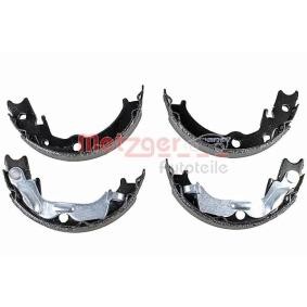 METZGER MG 137 Ganasce freno a mano CHEVROLET Epica KL1 2.0 128 CV Motore a ciclo otto