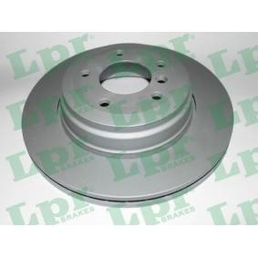 LPR B2016VR Bremsscheiben BMW 5 Touring (E61) 3.0 211 PS Otto