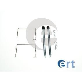 ERT 420297 Zubehörsatz, Scheibenbremsbelag RENAULT LAGUNA 1 (B56, 556) 1.6 107 PS Otto