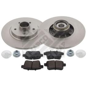 MAPCO 47145 Kit de travões RENAULT