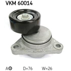 SKF VKM 60014 Polea tensora, correa poli V CHEVROLET OPTRA