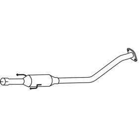 VEGAZ TS-467 Mittelschalldämpfer TOYOTA AVENSIS