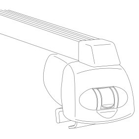 ATERA 044208 Armação do montante do tecto SEAT
