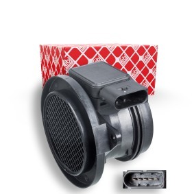 FEBI BILSTEIN 106261 Luftmassenmesser (LMM) MERCEDES-BENZ C-Klasse Sportcoupe (CL203) 1.8 122 PS Otto