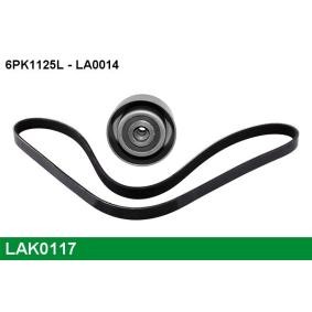 Compre Jogo de correias trapezoidais estriadas da LUCAS LAK0117 a um preço baixo por 56,99&nbsp;&euro;