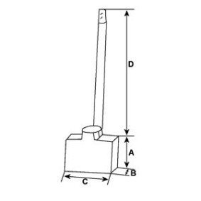 HC-Cargo 181896 Abs sensor MAZDA 3 (BK) 2.0 143 hk Diesel