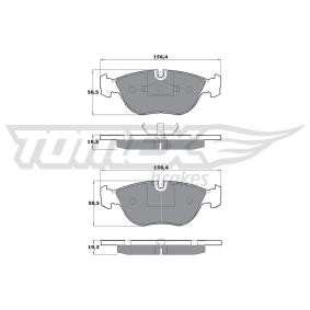 TOMEX brakes TX 14-02 Bremsbeläge VOLVO 850 Kombi (855) 2.0 126 PS Otto