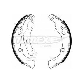 TOMEX brakes TX 20-99 Bremsbacken RENAULT THALIA 2 (LU1/2) 1.5 64 PS Diesel