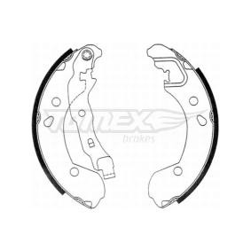 TOMEX brakes TX 21-48 Bremsbacken RENAULT THALIA 2 (LU1/2) 1.5 64 PS Diesel