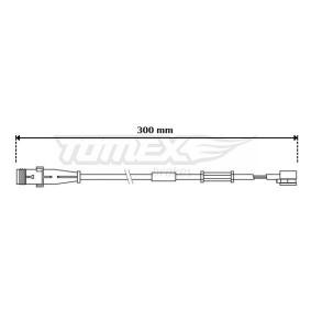 TOMEX brakes TX 30-70 Bremsverschleißanzeige OPEL Astra H Caravan (A04) 1.6 105 PS Otto
