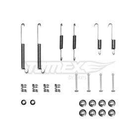 TOMEX brakes TX 40-26 Zubehörsatz, Scheibenbremsbelag RENAULT LAGUNA 1 (B56, 556) 1.6 107 PS Otto