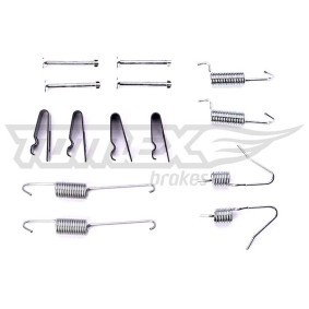 TOMEX brakes TX 42-04 Monteringssats för bromsbackar NISSAN X-TRAIL (T31)