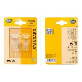 HELLA 8GA 008 892-003 Pære til bremselys MAZDA 6 Station Wagon (GY) 1.8 120 hk Bensinmotor