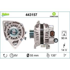 VALEO 443157 Alternateur MAZDA 3 3/5 portes (BM, BN) 1.5 100 CV Essence