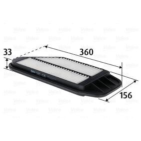 Osta Ilmansuodatin VALEO:llä 585436 edullisesti hintaan 21,70&nbsp;&euro;