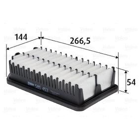 Osta Ilmansuodatin VALEO:llä 585453 edullisesti hintaan 11,59&nbsp;&euro;
