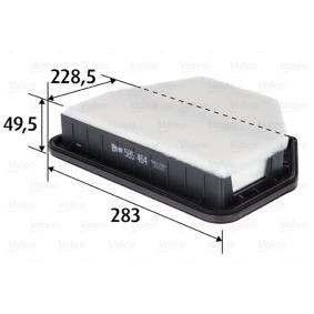 Osta Ilmansuodatin VALEO:llä 585464 edullisesti hintaan 18,81&nbsp;&euro;