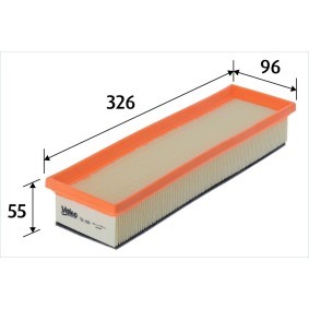 Osta Ilmansuodatin VALEO:llä 728700 edullisesti hintaan 12,29&nbsp;&euro;