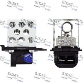 SIDAT 10.9167 Gebläsewiderstand RENAULT GRAND SCENIC 3 (JZ0/1)