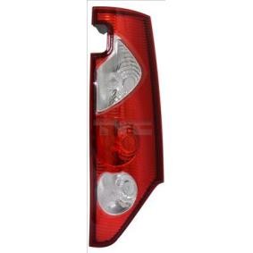TYC 11-12747-11-2 Baglygter RENAULT KANGOO Express (FW0/1_)