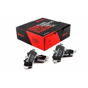 BREMBO 07.B315.33 Pastilha de travão de alto rendimento MINI Cabrio (R57) 1.6 112 cv Diesel