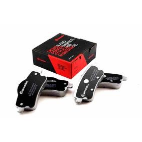 BREMBO 07.B315.43 Pastilha de travão de alto rendimento MERCEDES-BENZ