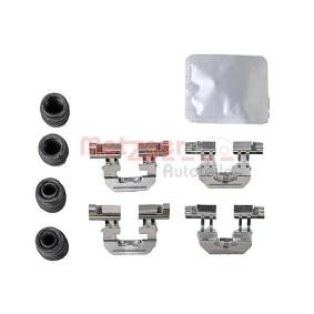 METZGER 109-0025 Kit d'accessoires, plaquette de frein à disque MAZDA 3 3/5 portes (BM, BN) 1.5 100 CV Essence