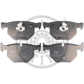 OPTIMAL BP-12251 Bromsbelägg BMW X6 (F16, F86) 2.0 245 hk Bensinmotor