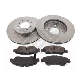 MAPCO 47408 Kit de travões HONDA