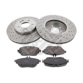 MAPCO 47847 Bremseskiver og -klosser MERCEDES-BENZ