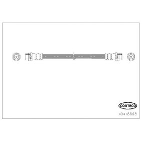 CORTECO 49418868 Tubi freno CHEVROLET AVEO Tre volumi (T300) 1.6 116 CV Motore a ciclo otto