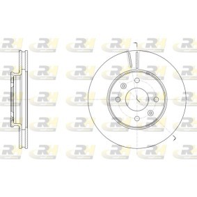 ROADHOUSE 61784.10 Disque de frein HYUNDAI ACCENT 4 Stufenheck (RB) 1.4 99 CV Essence