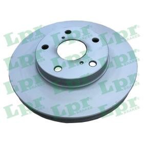 LPR T2878VR Bremsscheiben TOYOTA RAV 4 II (CLA2_, XA2_, ZCA2_, ACA2_) 2.0 150 PS Otto