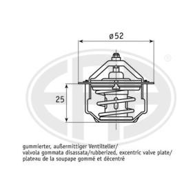 Kjøp Termostat, kjølemiddel av ERA 350351 til den lave prisen 317,42&nbsp;kr