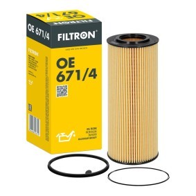FILTRON OE 671/4 Filtro olio PORSCHE Cayenne (92A) 3.0 416 CV Ibrido