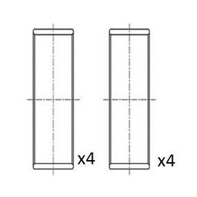 FAI AutoParts BB2067-050 Pleuellager RENAULT KOLEOS (HY_)