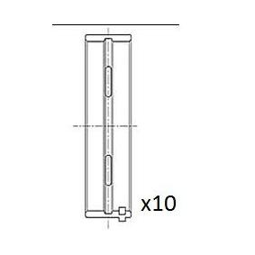FAI AutoParts BM1025-STD Kurbelwellenlager FIAT STRADA