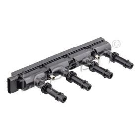 TOPRAN 208 333 Bobina d'accensione CHEVROLET AVEO Tre volumi (T300) 1.4 100 CV Motore a ciclo otto