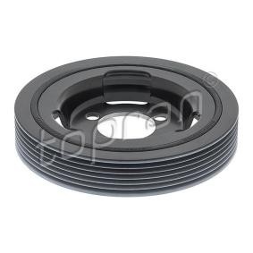 TOPRAN 723 617 Polea de cigüeñal CITROËN C3 Picasso (SH)