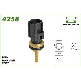 MTE-THOMSON 4258 Thermoschalter VOLVO XC60 (156) 3.0 286 PS Otto